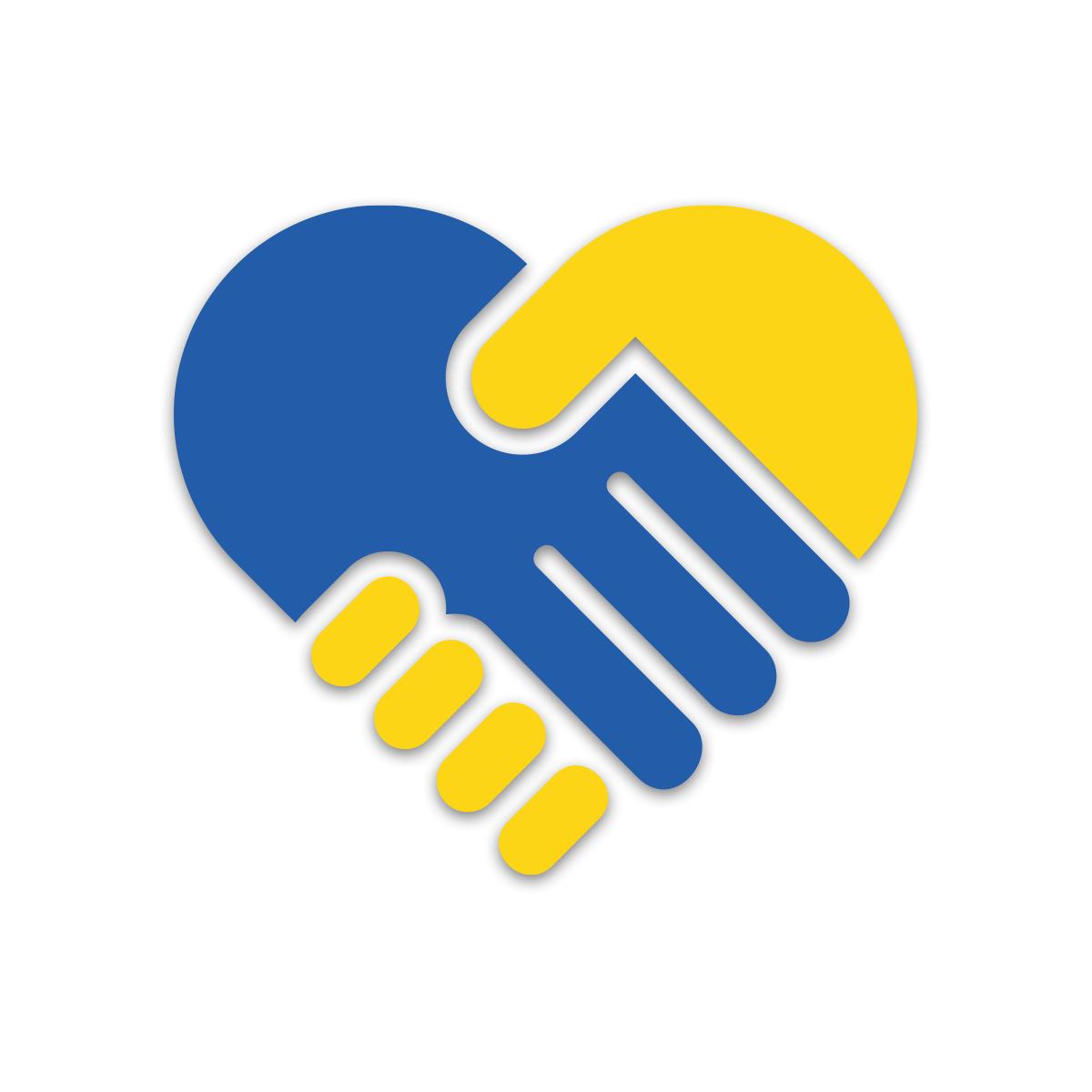 Logo webu Stojíme za Ukrajinou
